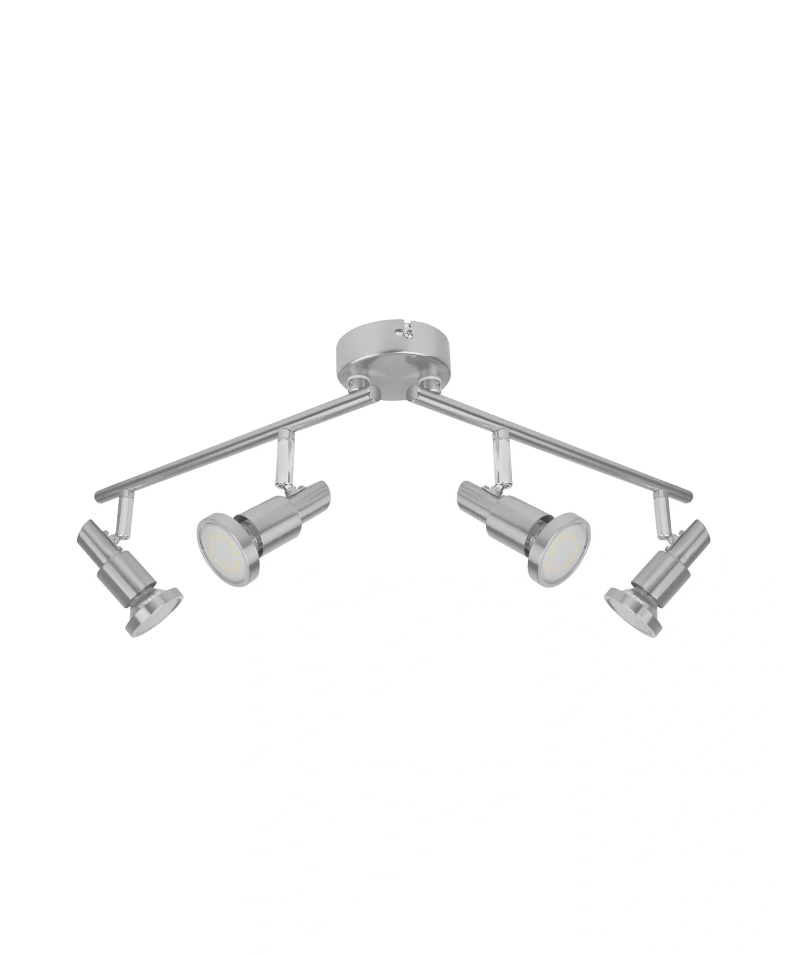 LED Spot Deckenanbau Leuchte GU10 4 x 3 Watt, mit 4 Spots - 1