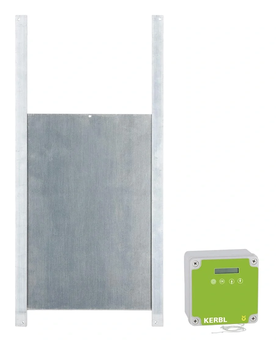 Automatische Hühnertür inklusive Schiebetür 30 x 40 cm - 5