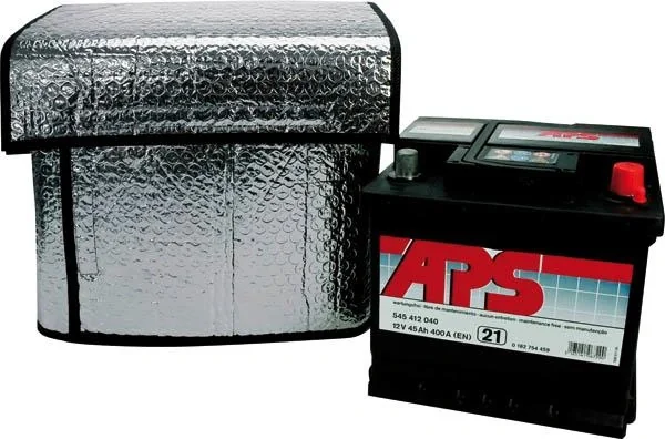 Thermoschutzhülle für 32 bis 45 Ah, H 25 x B 30 x T 27 cm - 1