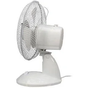 Tischventilator - Abs - Ø 23 Cm - Weiß - 3