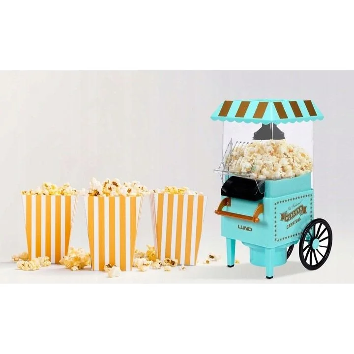 Zuckerwattemaschinen-Set mit Zuckerwattemaschine 450W und Popcornmaschine 1200W - 8