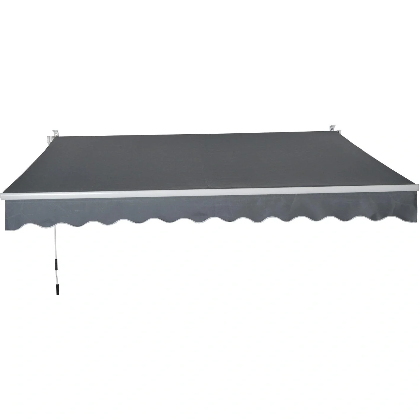 Klemmmarkise mit Handkurbel - 1