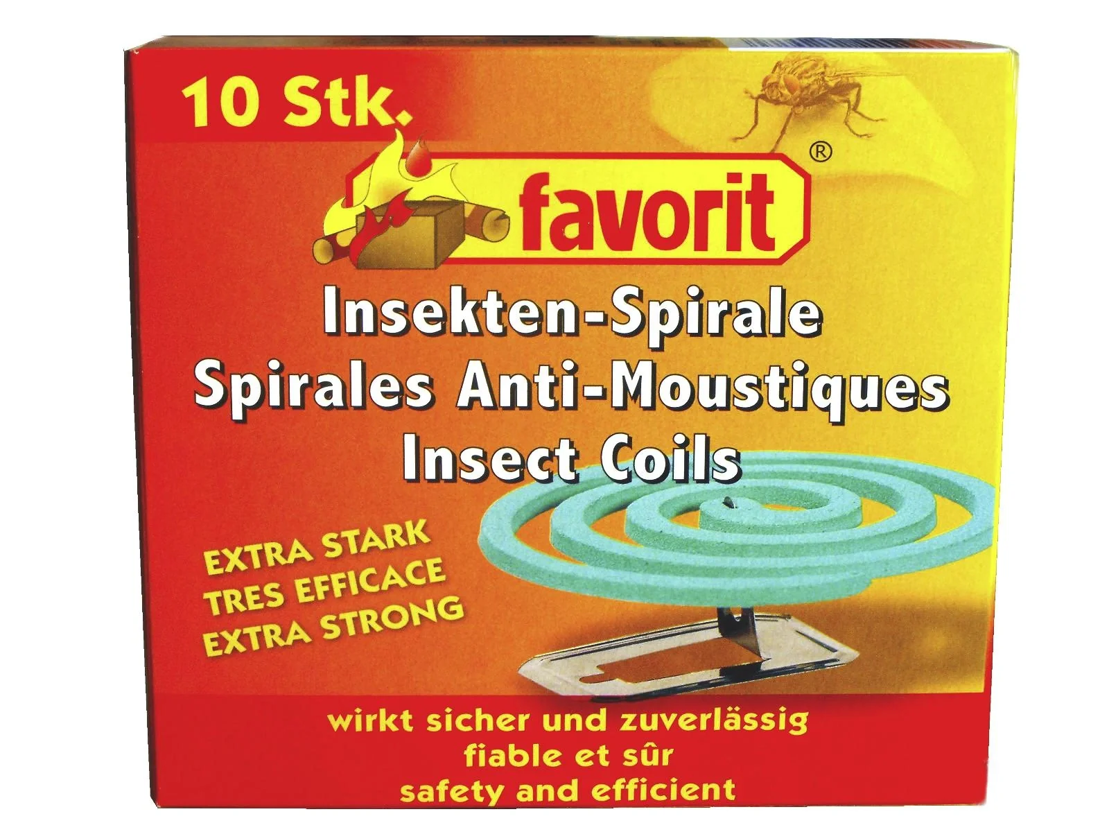 Insektenspiralen "EXTRA STARK", 10er Pack - 2