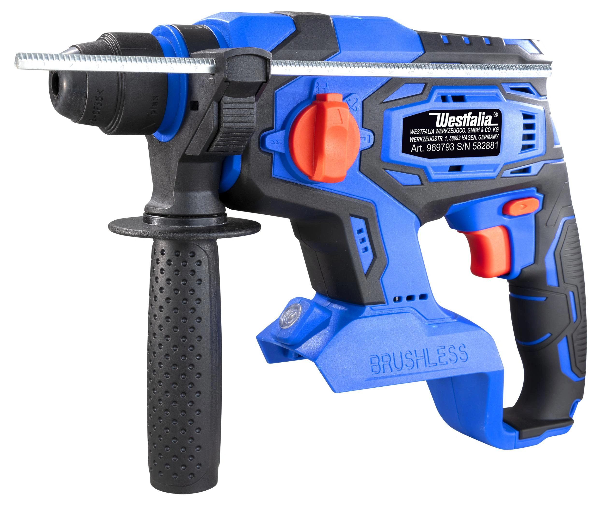 Akku Bohrhammer 18 Volt Li-Ion WABHBL18 -ohne Akku und Ladegerät- - 5