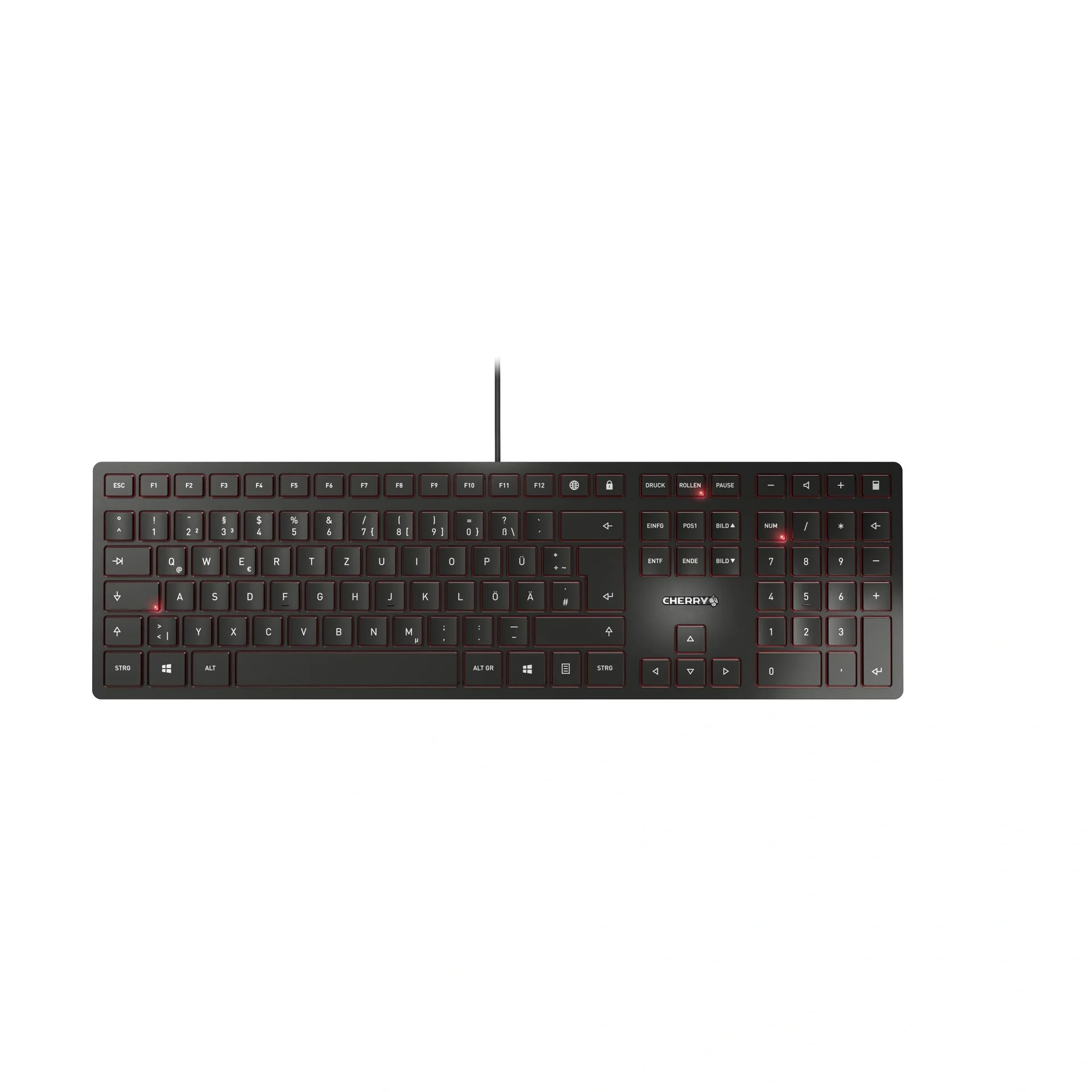Kabelgebundene Tastatur KC 6000 SLIM schwarz - 4