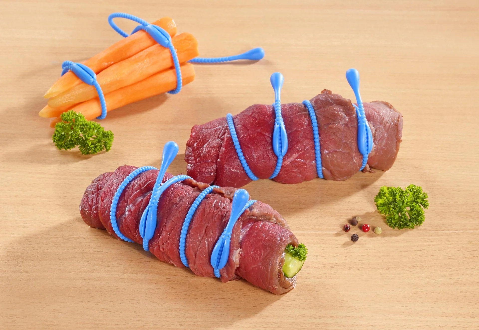 Silikon - Binder 39cm, 6 Stück - 3