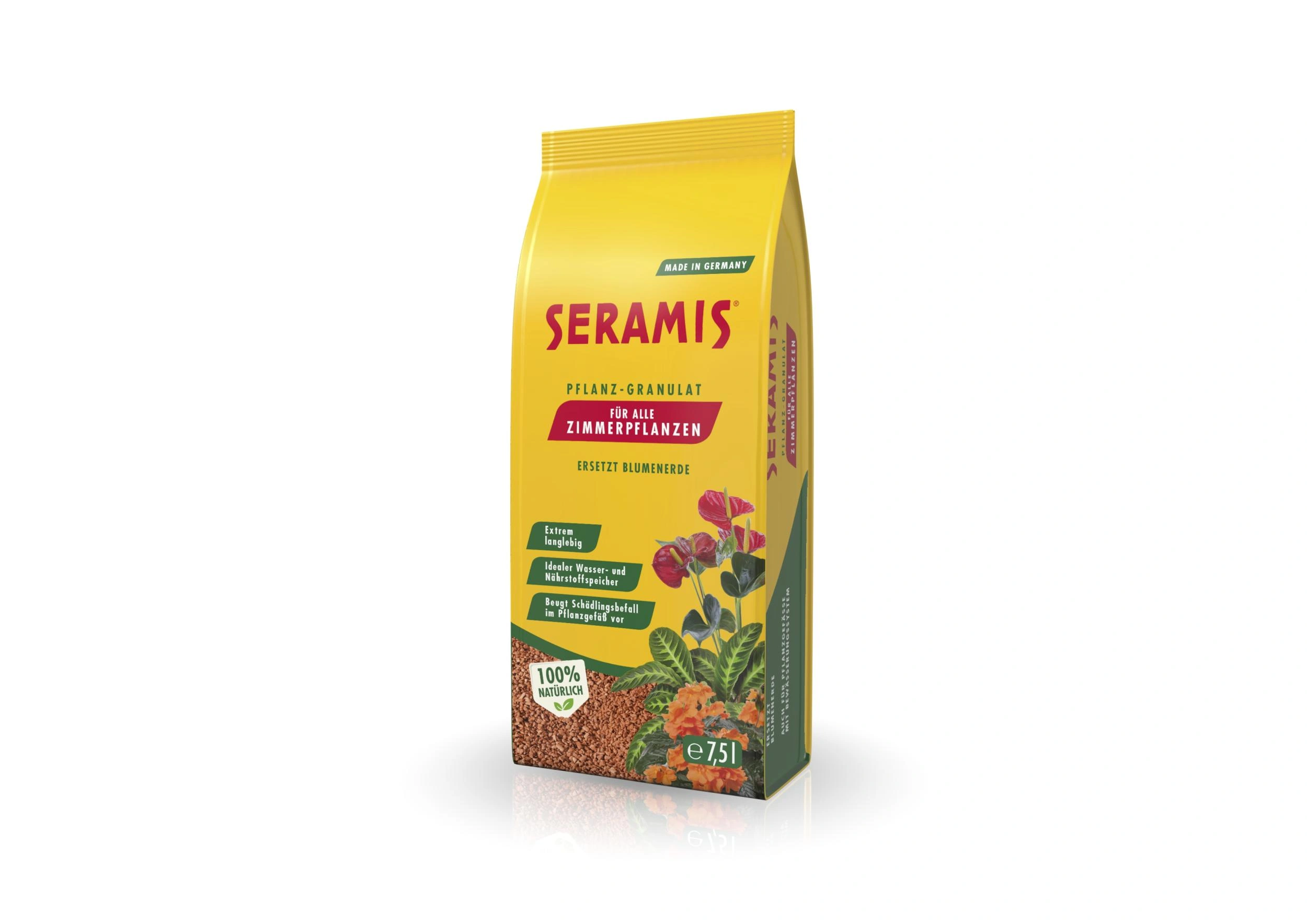 Pflanz-Granulat für alle Zimmerpflanzen - 7,5 L - 2