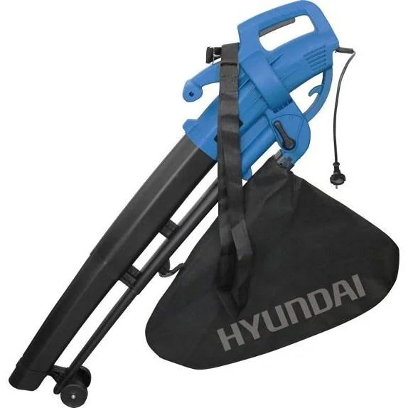 3-in-1 Laubbläser 3000W - Häcksler - Kolben - Vakuum mit Gartenabfallbeutel 30L - 6