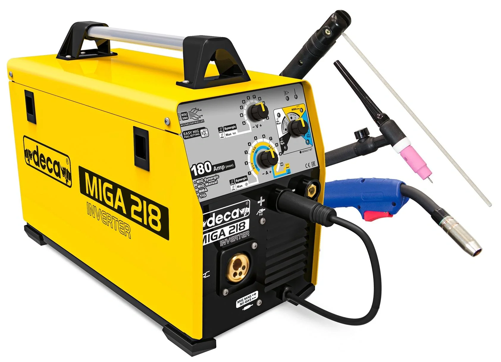 MIG Inverter Schweißgerät MIGA 218, 10-180 A - 3