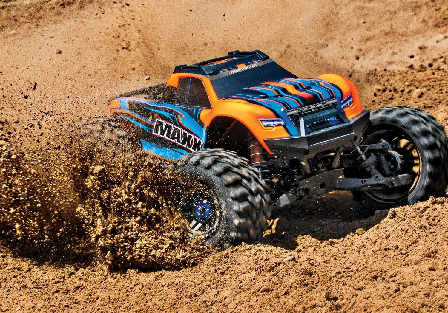 MAXX 1:10 RTR TSM SR VXL-4S Regler ohne Akku/Lader 1/10 Monster-Truck Brushless orange - 3