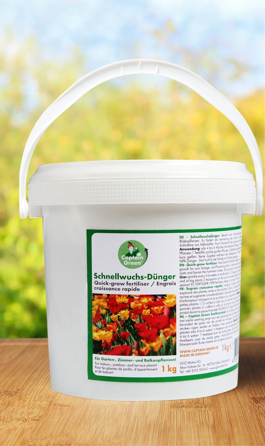 Captain Green Schnellwuchs-Dünger Granulat 1 kg - 5