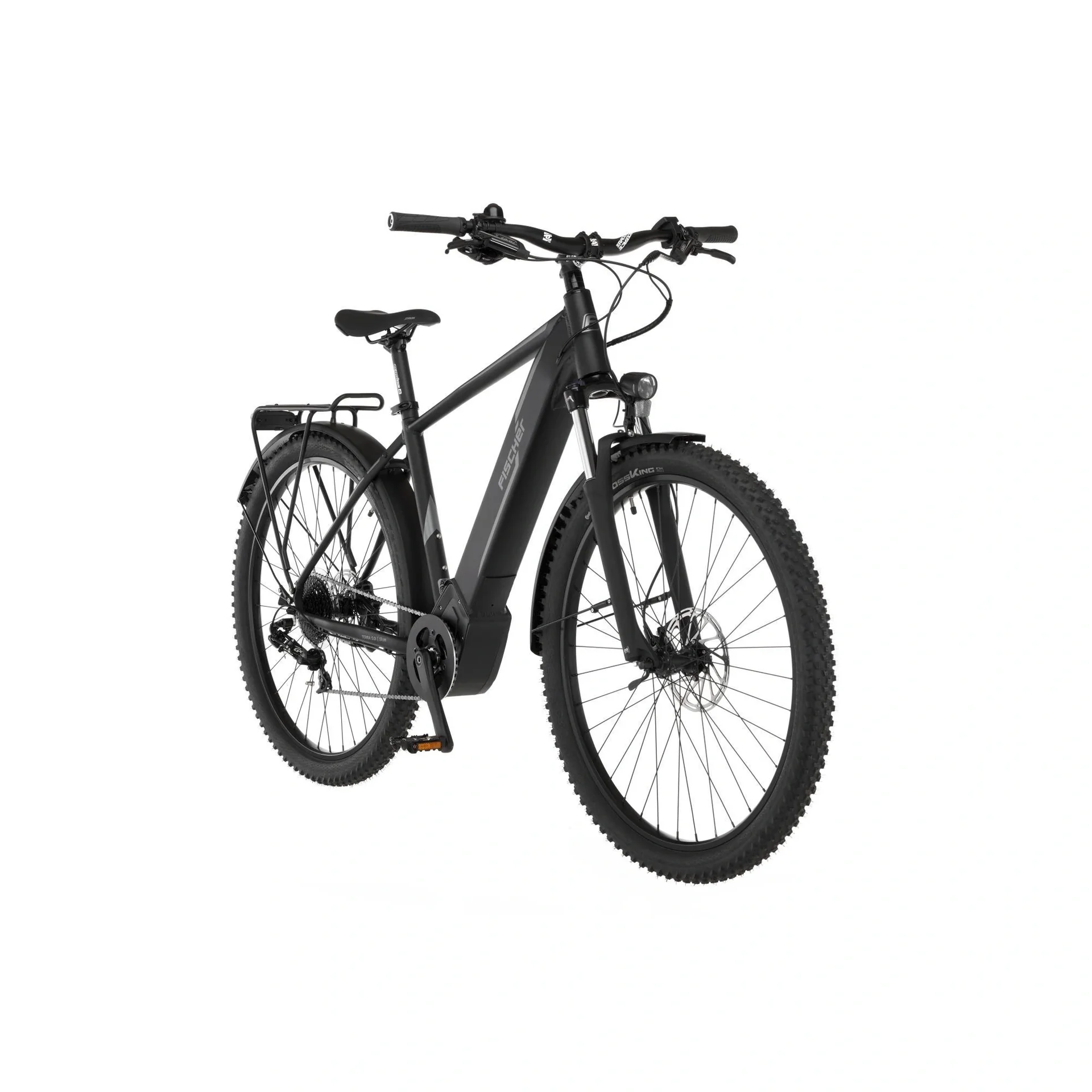 Herren E-Bike ATB, 29 Zoll, Rahmengröße 51cm, 10-Gang Kettenschaltung, schwarz matt, TERRA 5.0i - 11