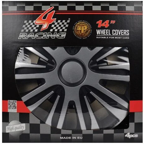 Radblendenset Nardo Silver Black 14inch - 2