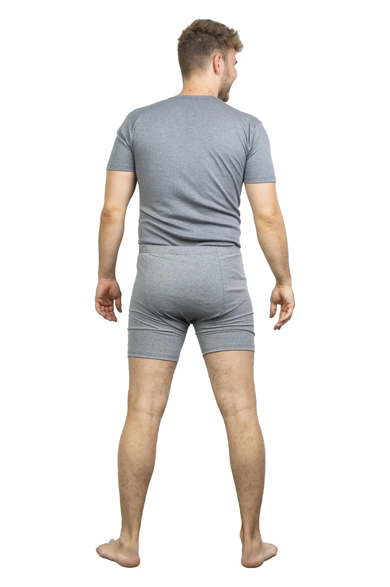 Retroshorts, dunkelgrau/melange, Gr.M - 11