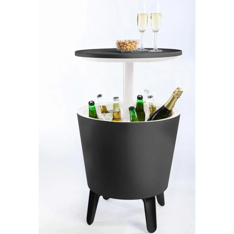 Getränkekühler - Anthrazit-weiß - Ø50 cm - 30L - 6