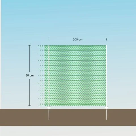 Universalbegrenzungszaun, 20 m - 5