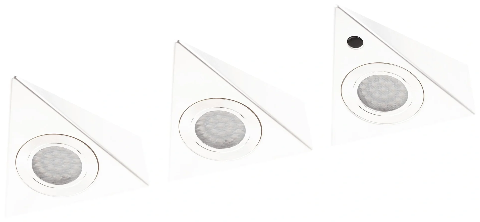 LED Unterbauleuchten in weiß mit Bewegungssensor - 3 Stück - 2