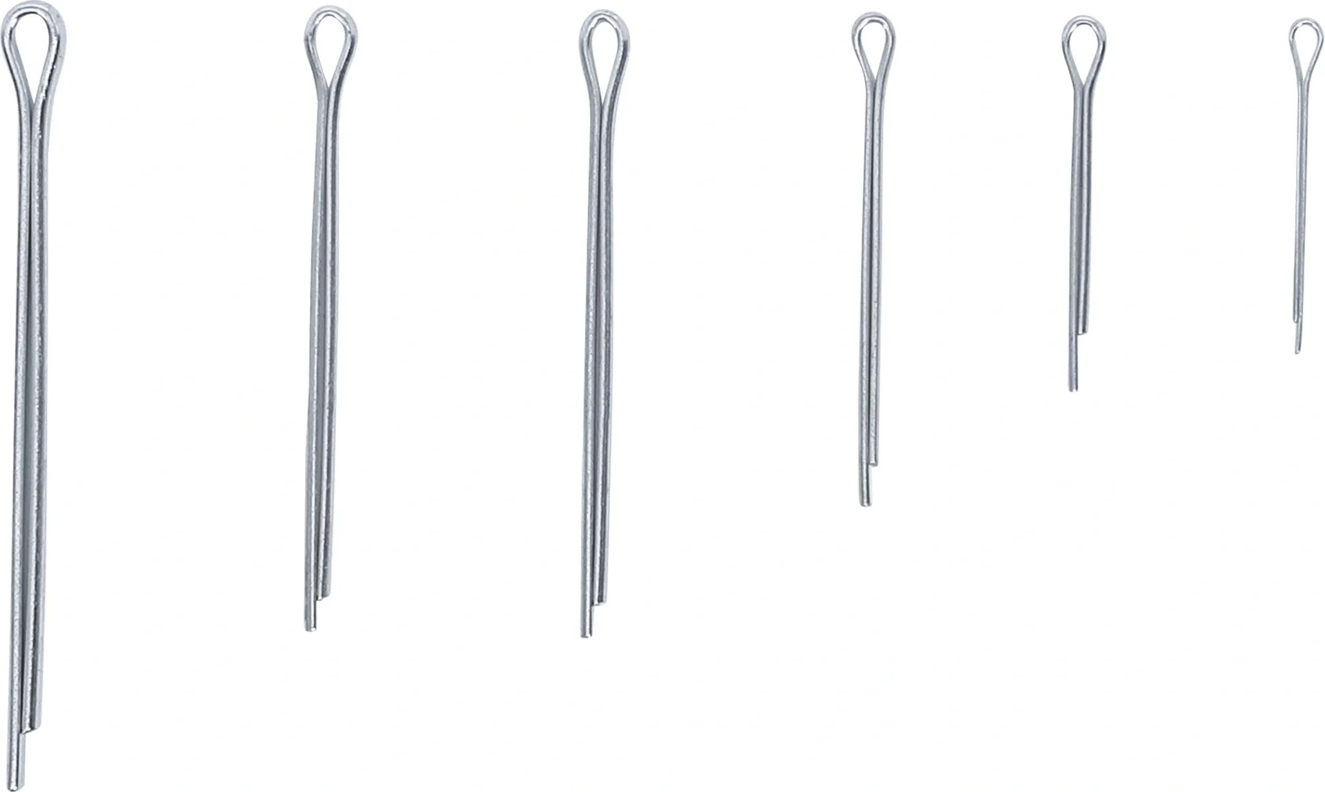 Splinte-Sortiment, 1,6 - 4,0 mm, 555-tlg. - 2