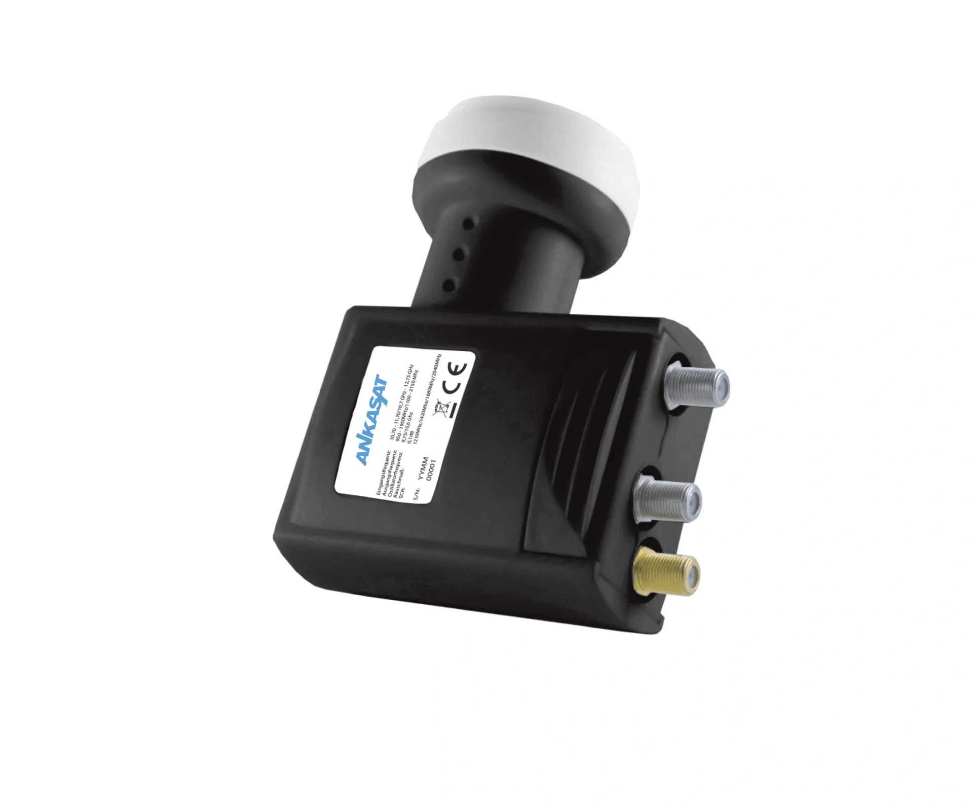 Einkabel LNB 4 x Unicable Receiver und 2 Standard Ausgänge, LTE Abschirmung - 8