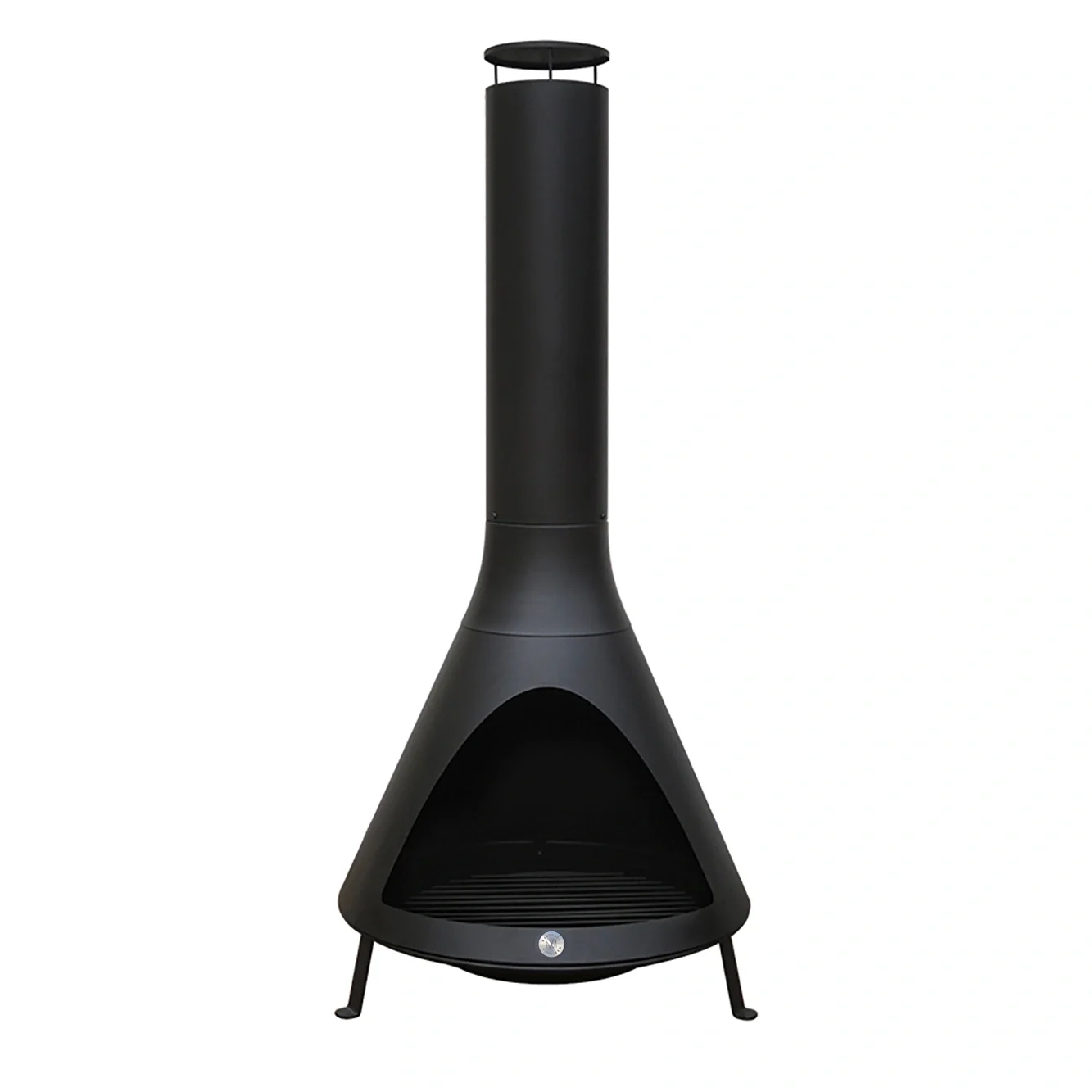 Feuerstelle inkl. Rauchablass schwarz - 6