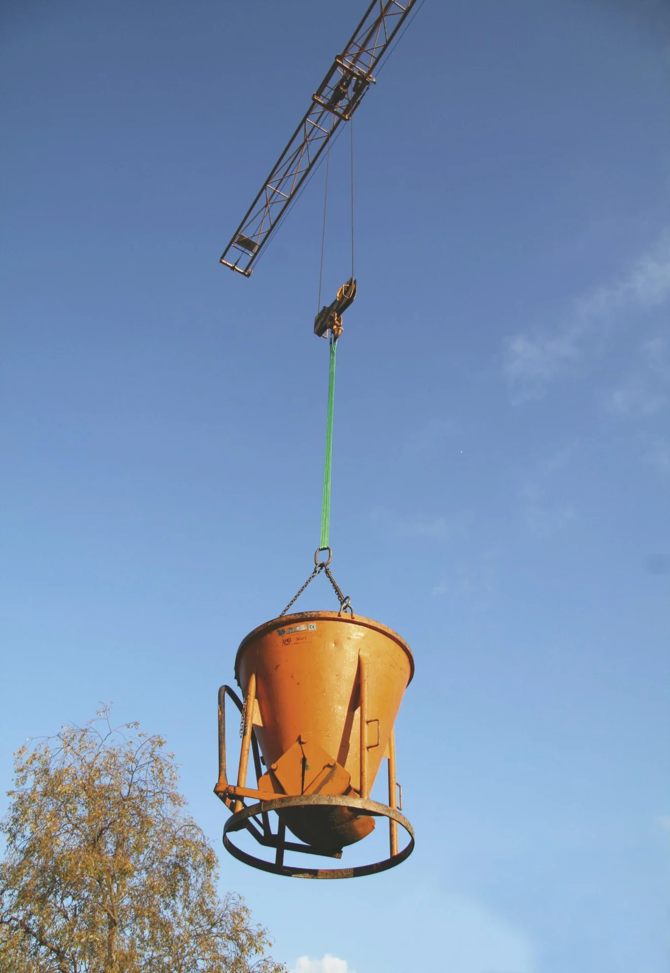 Hebeband 2000 kg, 4 m lang, 60 mm breit - 4