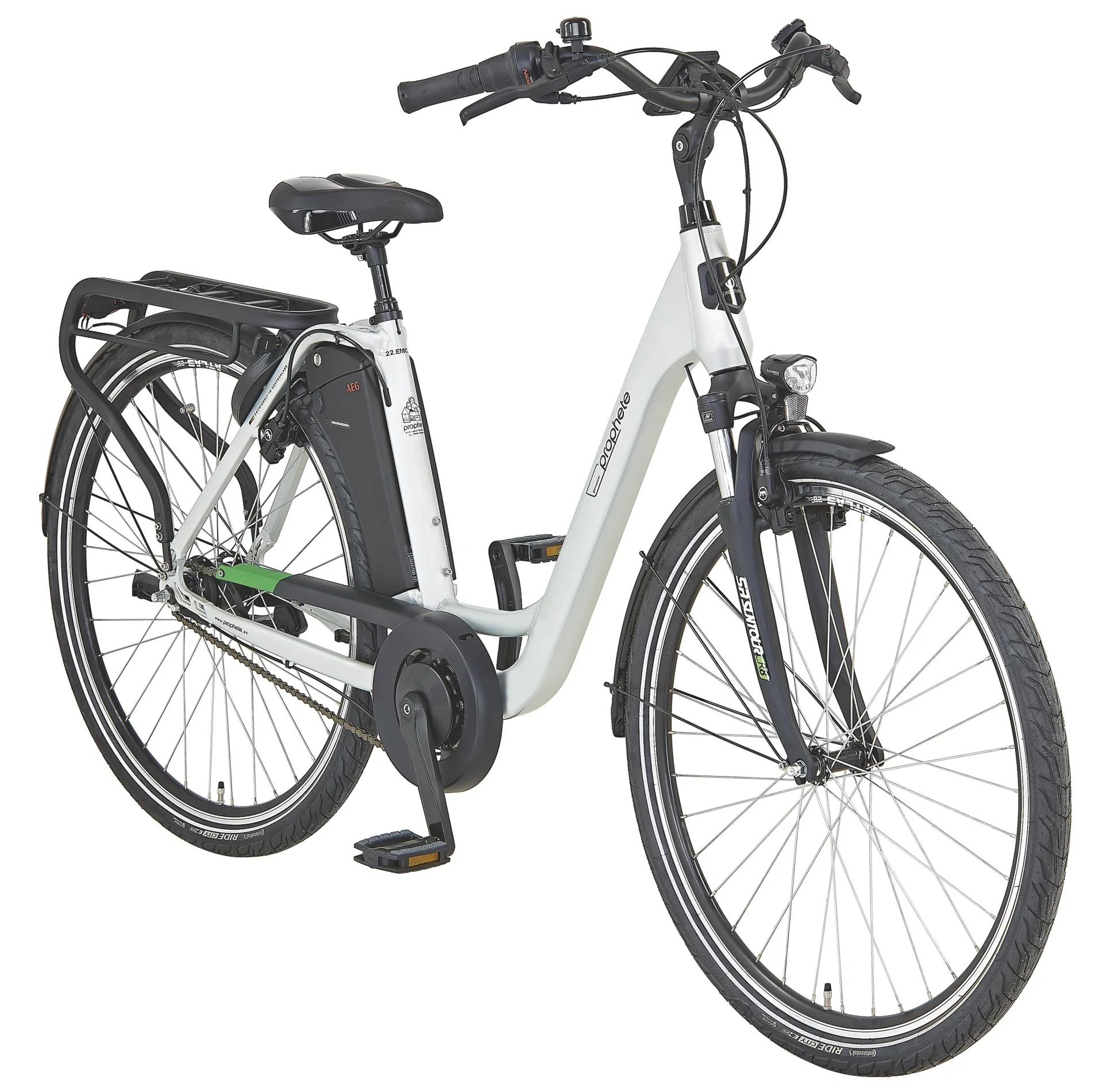 GENIESSER 23.EMC.10 City E-Bike 26"/28" AEG EcoDrive C Damen Wave 28": Rahmengröße 49cm - 4
