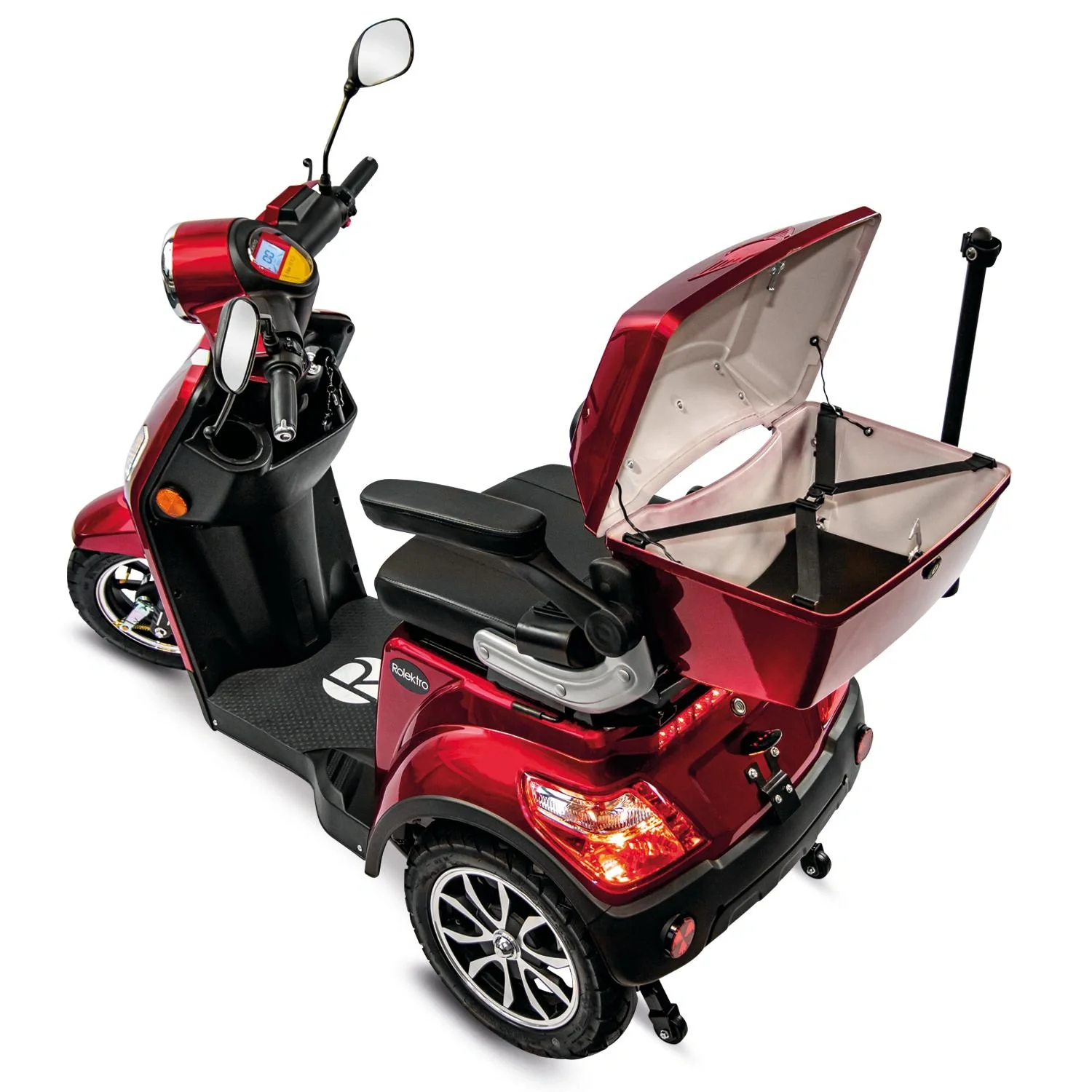 E-Trike 25 V.3, rot; 1.000 W + Straßenzulassung - 9