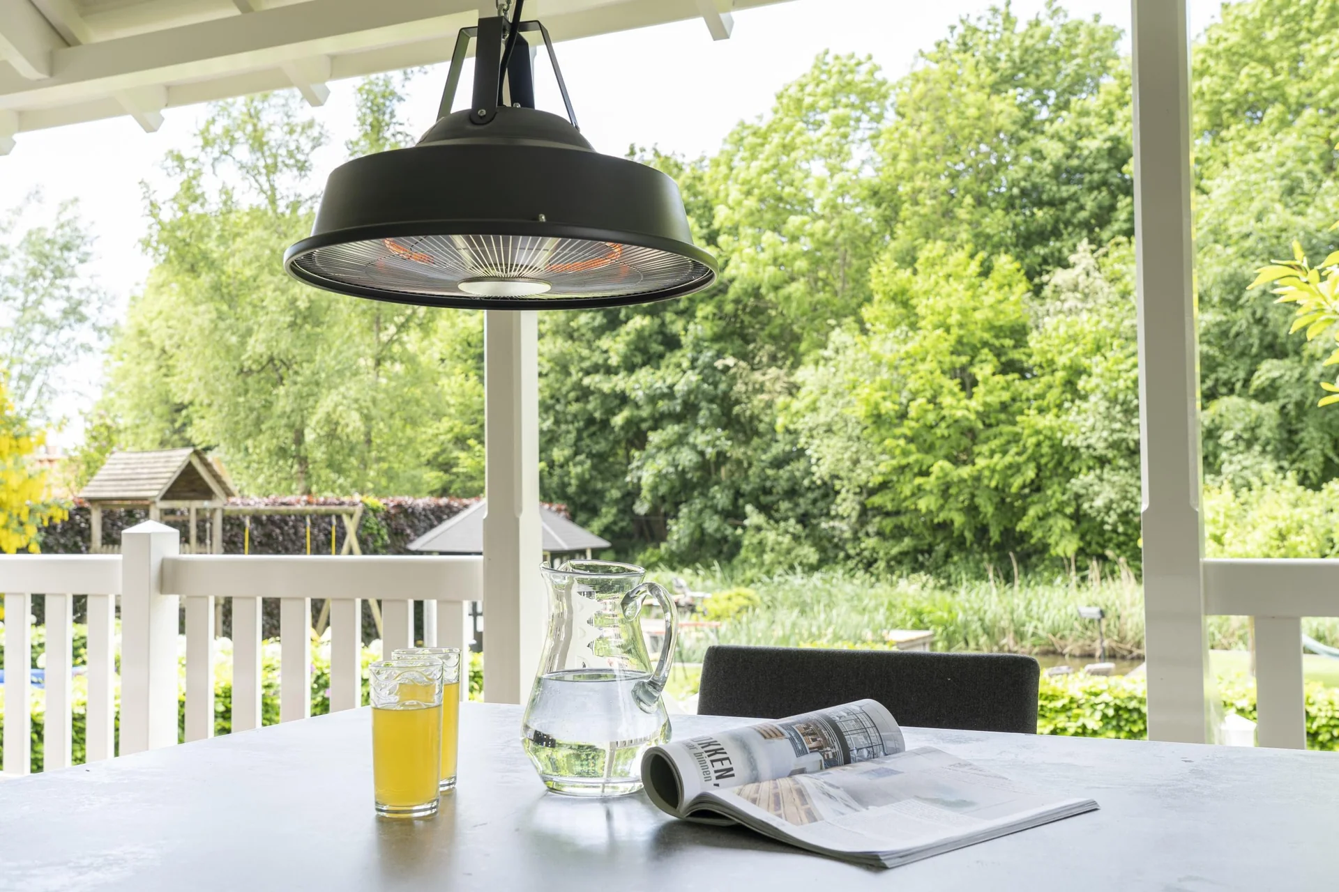 Partyzeltheizung - Partytent heater 1500 Sail Grey - 10