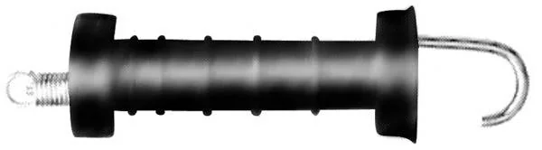 Torgriff mit Haken, schwarz, 3 Stück - 3