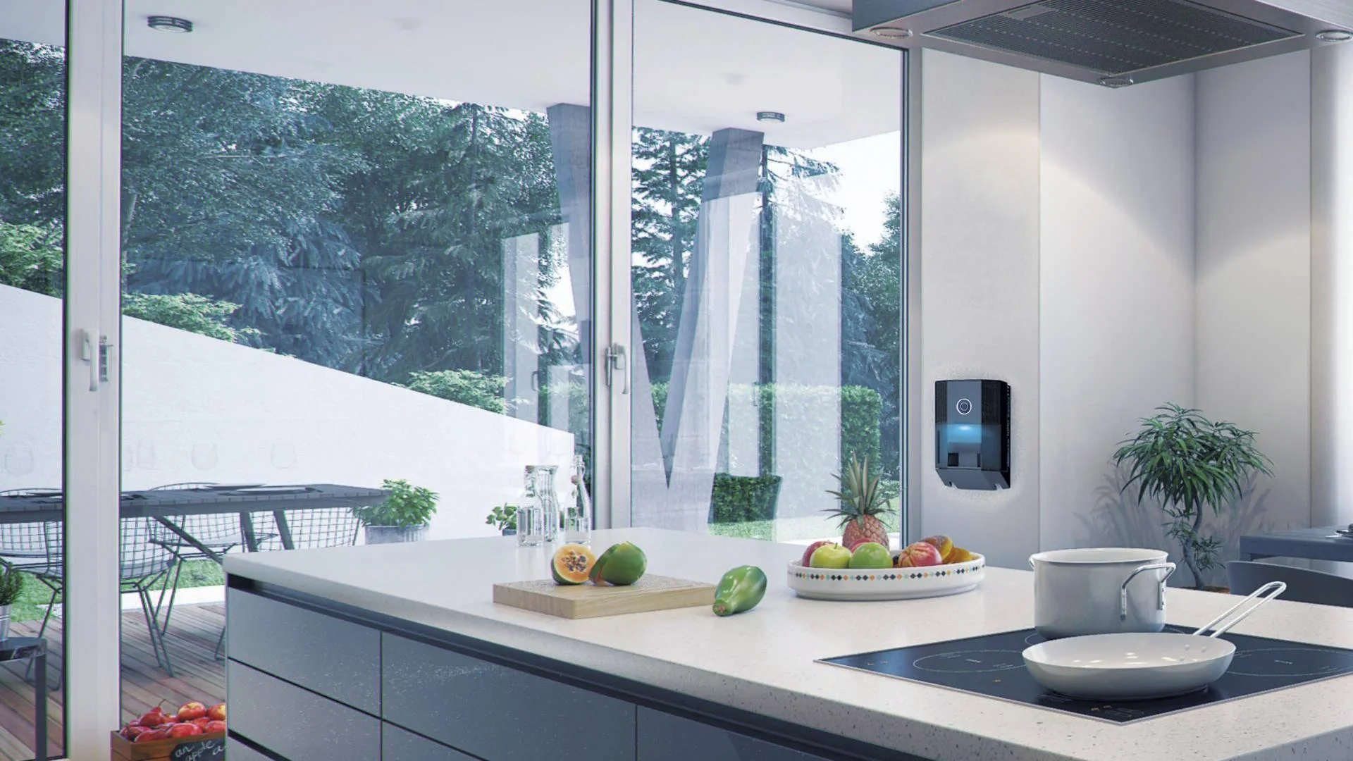 Luftentfeuchter "Vida 2", 1-Liter-Tank, 30 m² ,18 Watt, Schwarz - 7