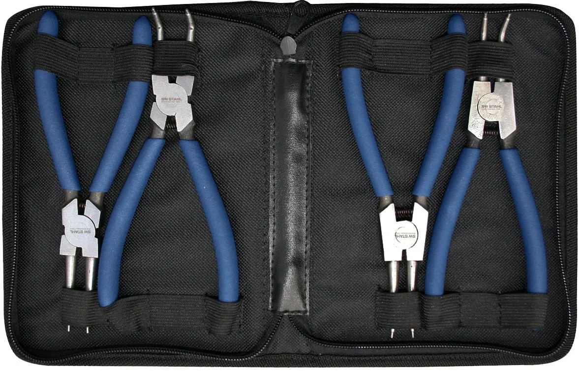 Sicherungsringzangensatz, 150 mm, 4 -teilig - 1