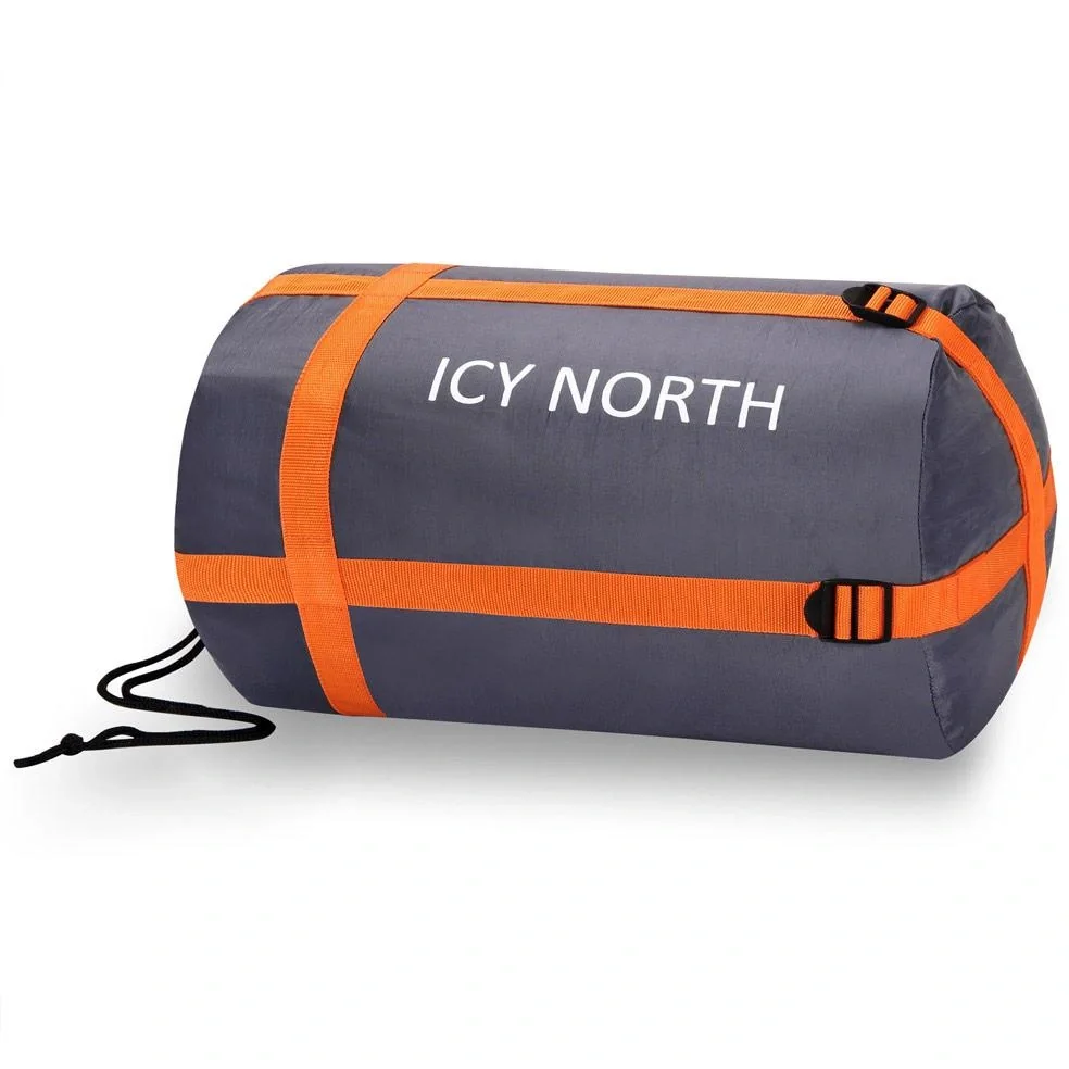 Icy North Bergsteiger Schlafsack orange+anthrazit - 2