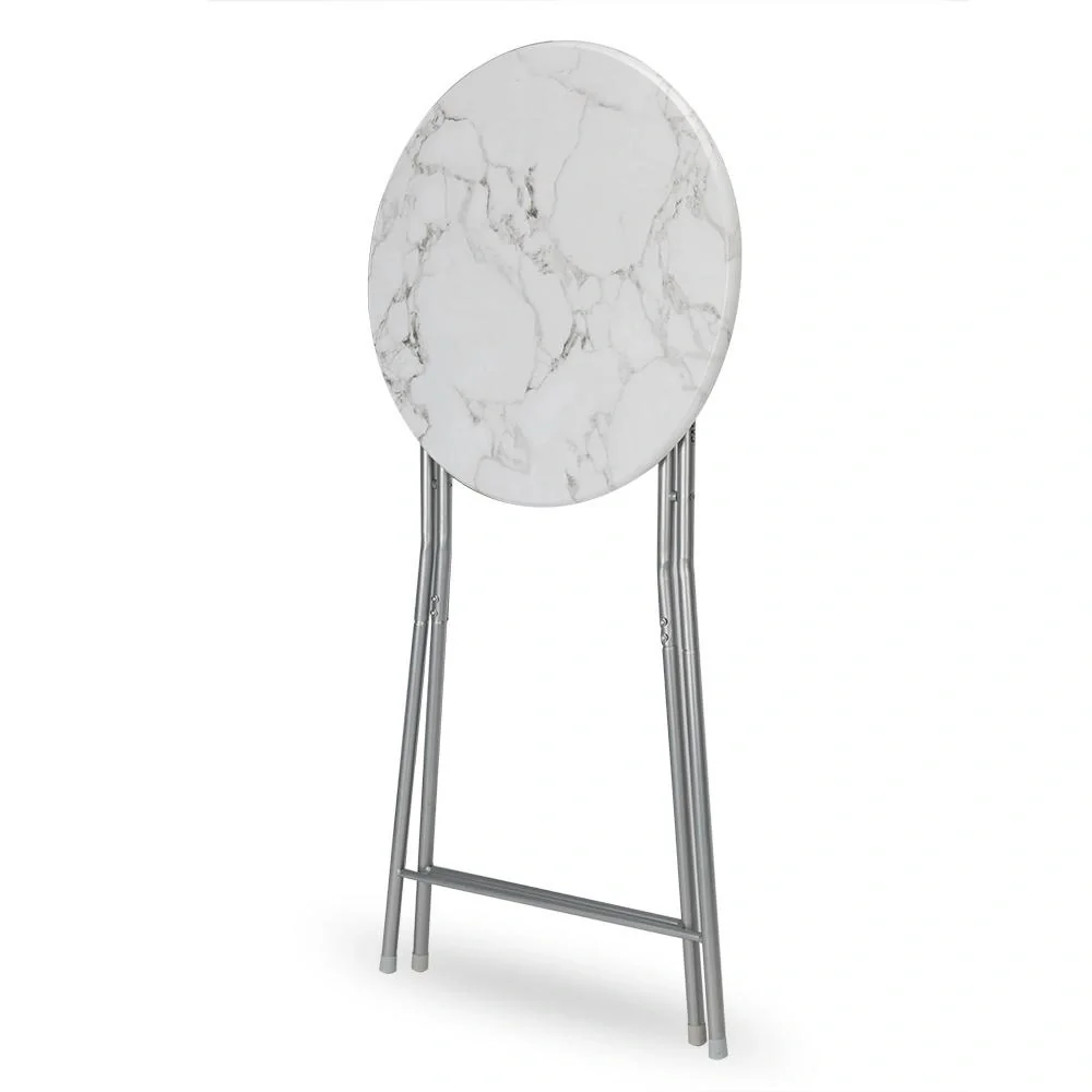 Klappbarer Tisch Marmoroptik - 9