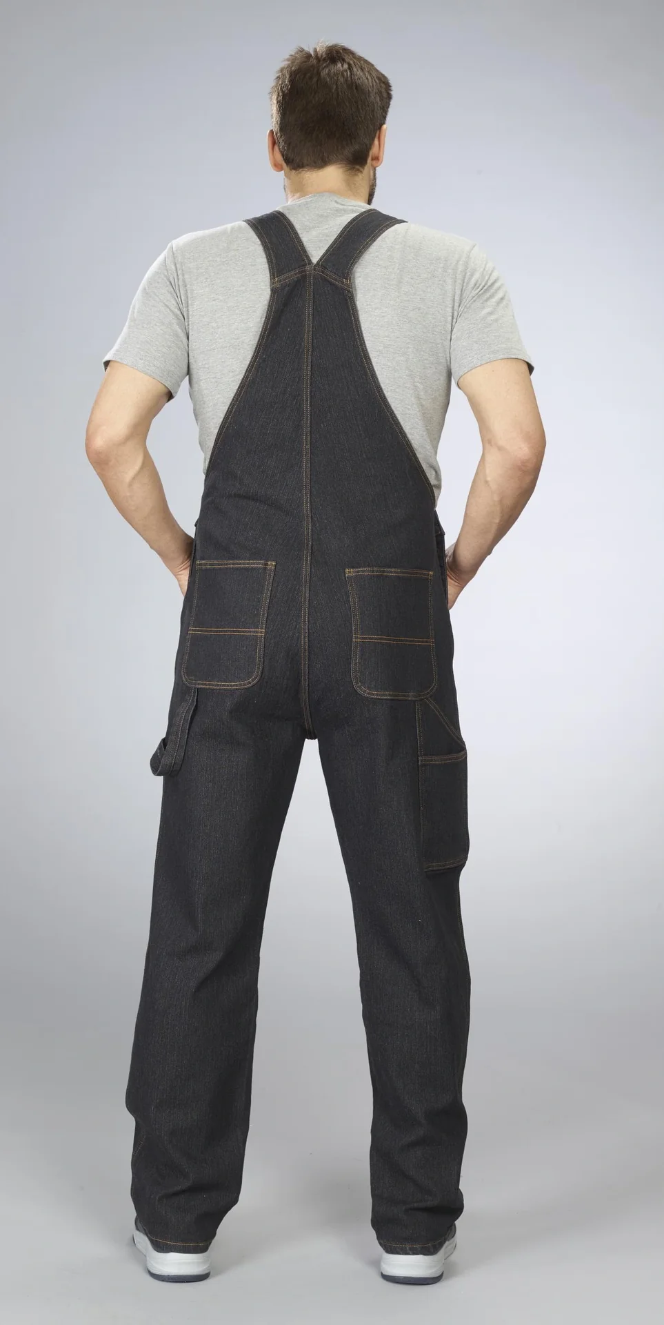 Stretchlatzjeans, Farbe schwarz, Gr.48 - 7