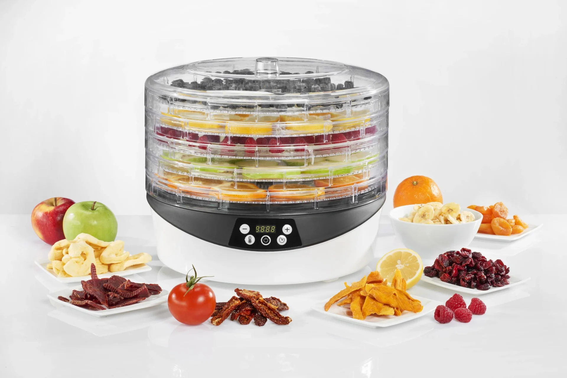 Dörrautomat, 500 Watt, Weiß/ transparent - 4