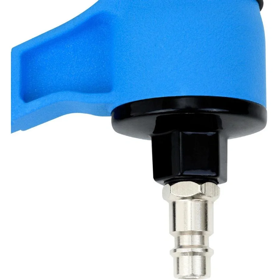 2in1 Druckluftnagler und Tacker mit Koffer + Nägel + Sechskant + Öl - 6