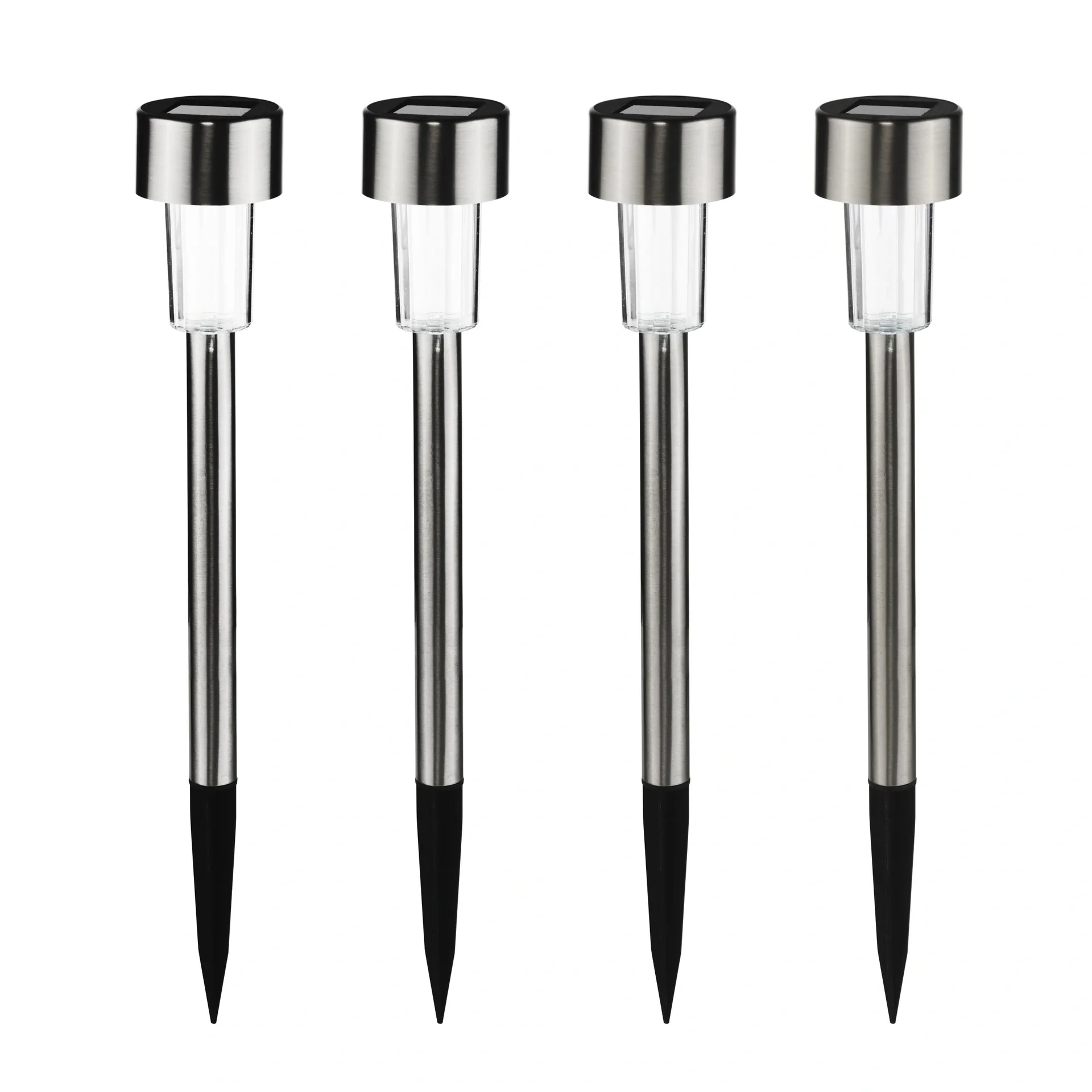 Solarlampe mit Erdspieß, 4er Set - 2