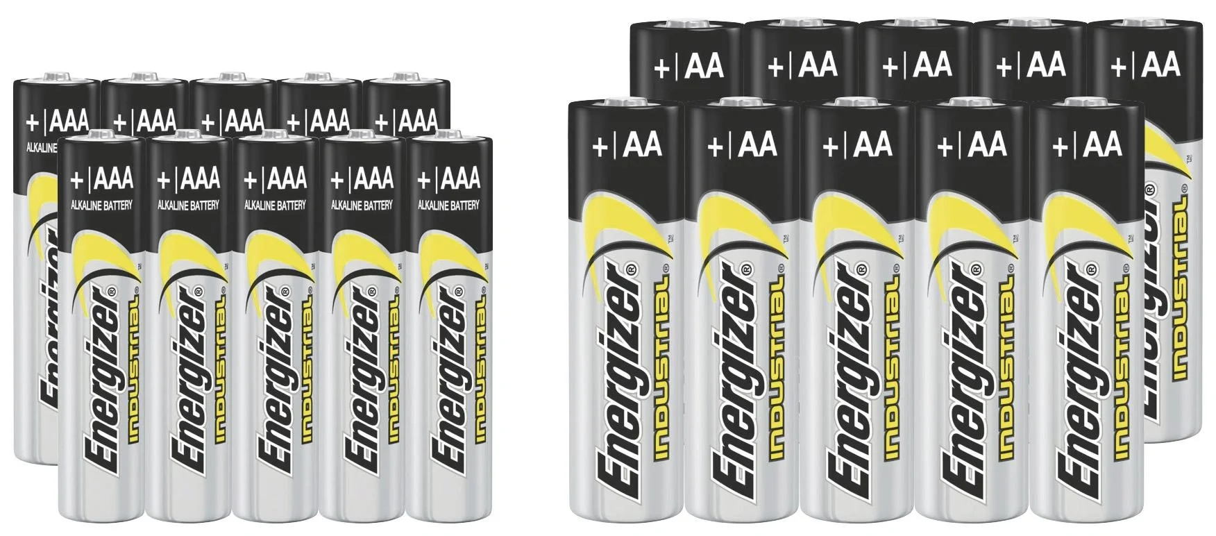 Industrial Mignon (AA) Alkaline Batterien - 10 Stück - 2