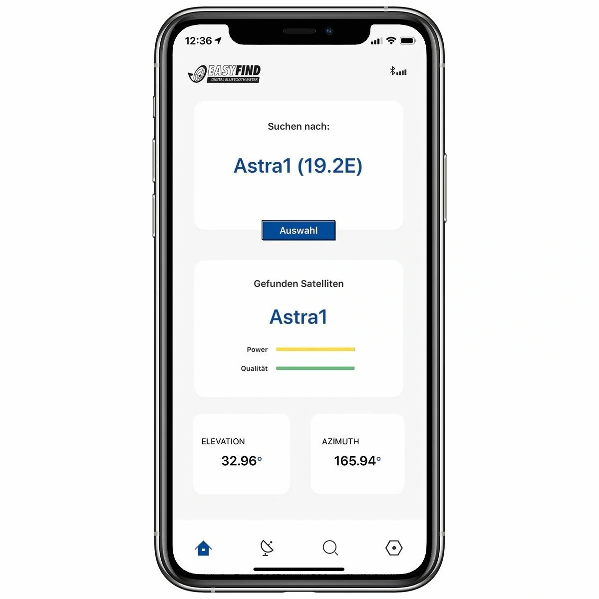 Satfinder mit Bluetooth und App Steuerung - 8