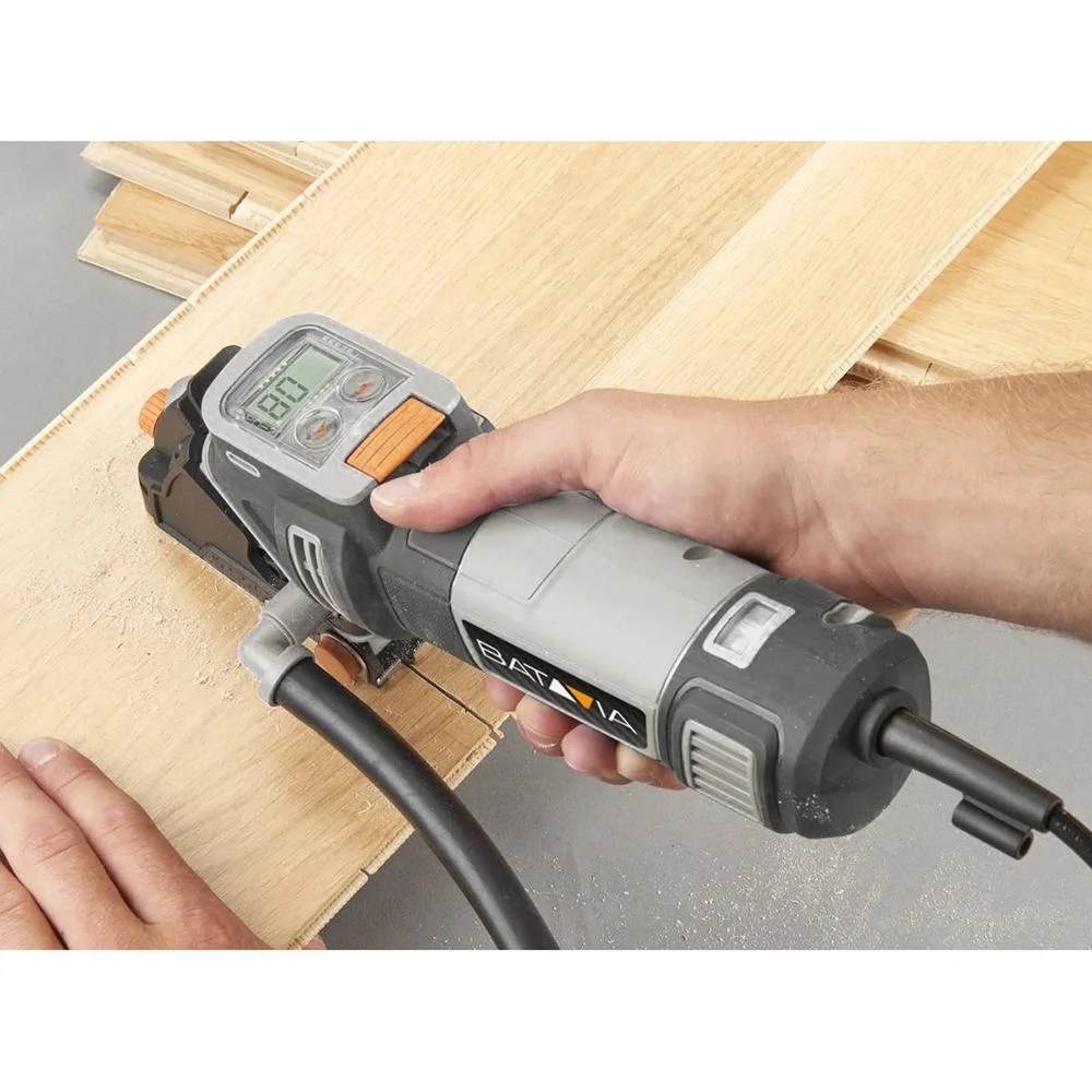 PRÄZISIONS-TAUCHSÄGE MIT DISPLAY MIT DIGITALER DREHZAHLREGELUNG 500W - Ø 50 MM - IN NYLONTASCHE - 2