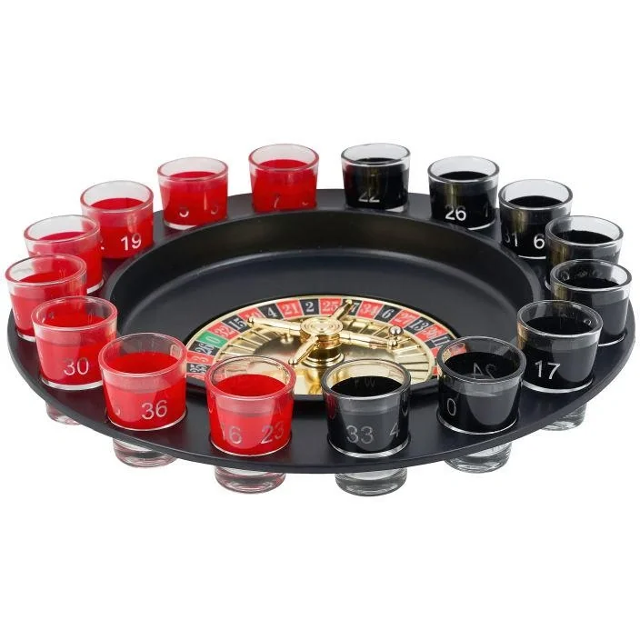 Getränke-Roulette - 16 Schnapsgläser - 1
