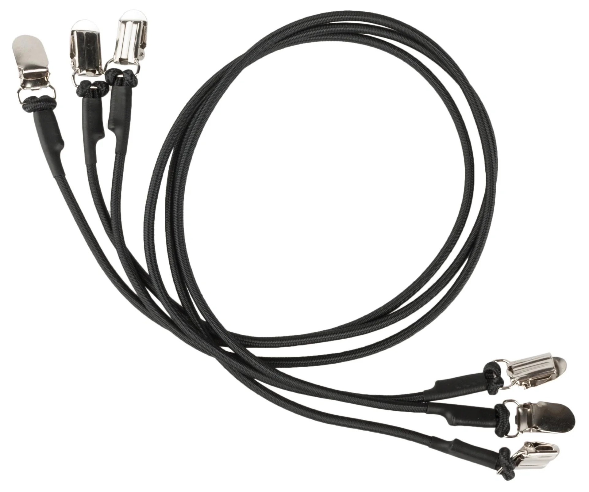 Befestigungsgurt 3-teilig schwarz - 1