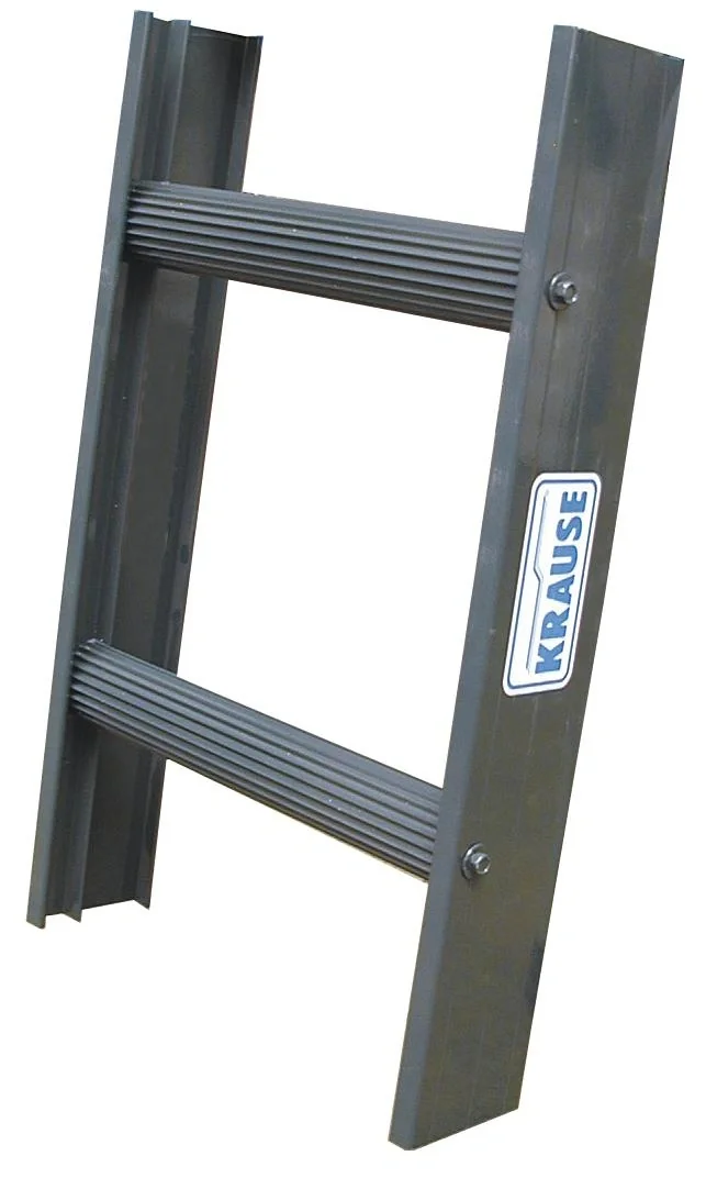 Kaminkehrerleiter, Alu, Farbe anthrazit, 10 Sprossen, B 33/ L 285 cm - 2