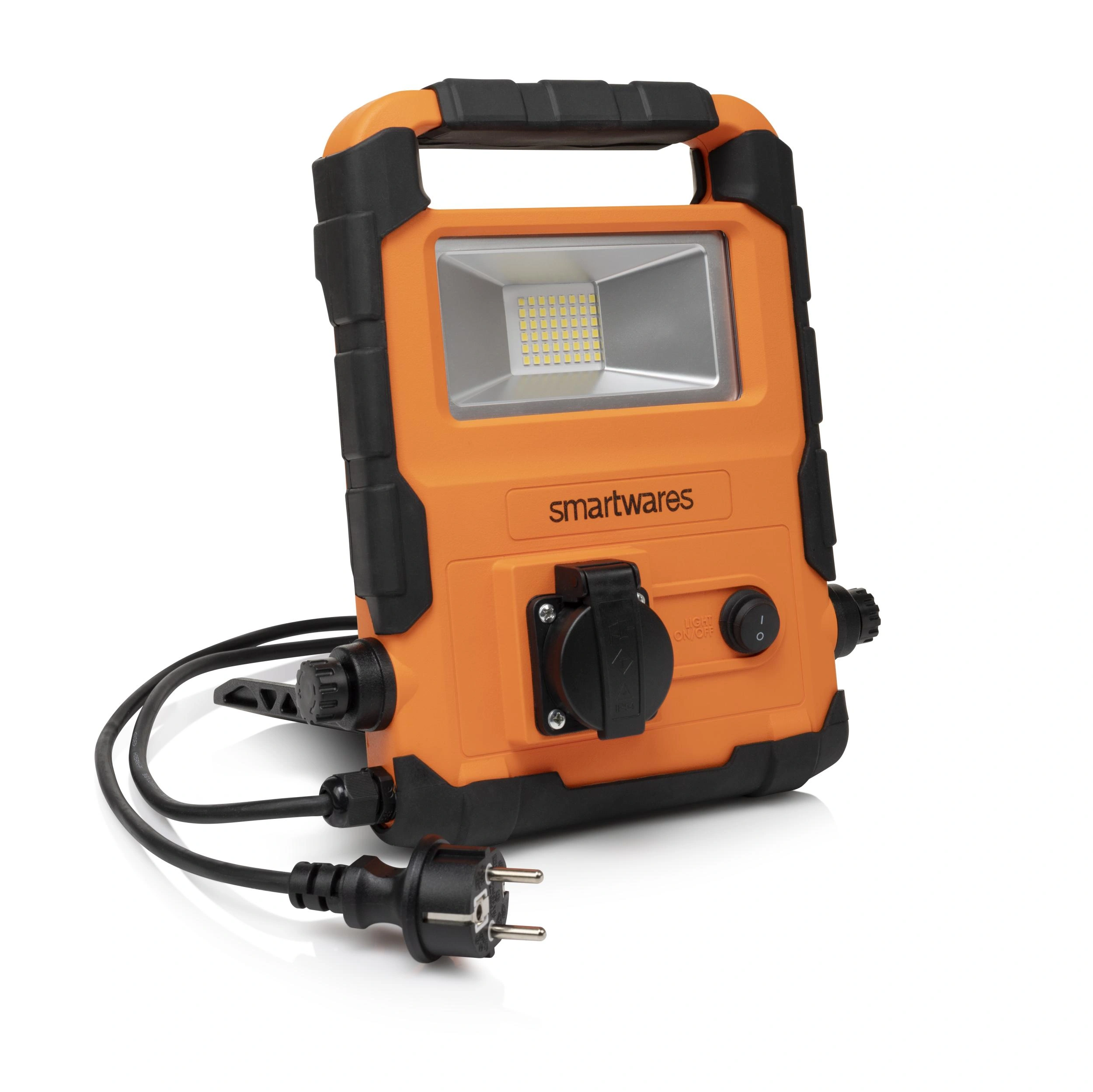 LED Arbeitsleuchte, faltbar mit Steckdose - 11