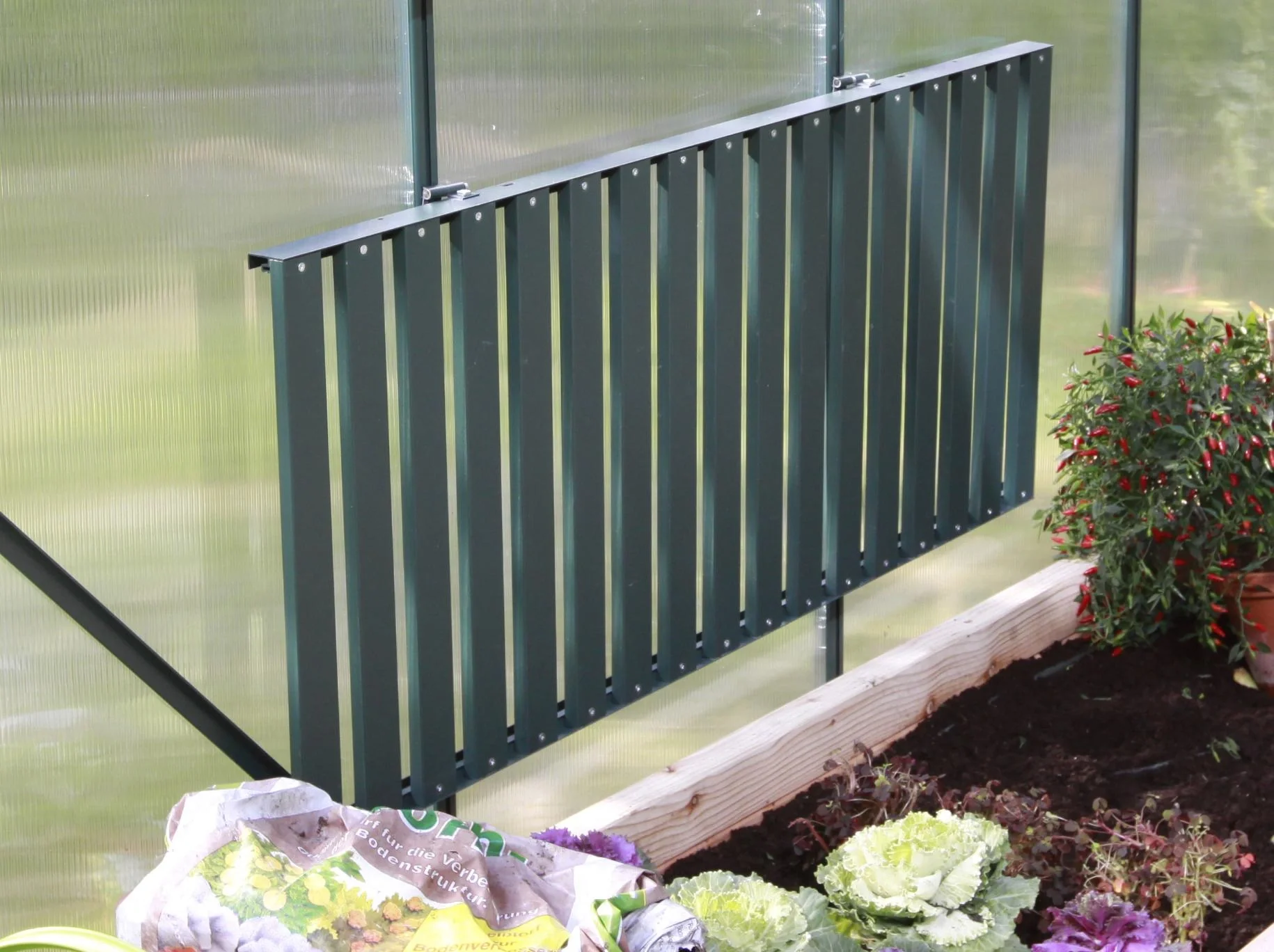Alutisch, Farbe abklappbar, Farbe 120 x 56 x 81 cm, Farbe smaragd - 4