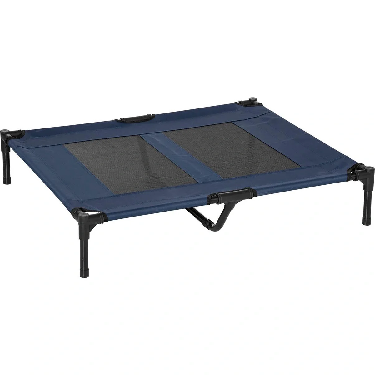 Hundeliege outdoor Schlafplatz Hundebett Hundesofa Haustierbett Katzenbett Dunkelblau 92 x 76 x 18 cm - 4