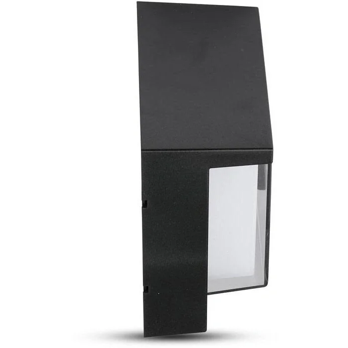 VT-831 LED-Wandleuchte - 7W - 3000K - 400 Lumen - Schwarz - Quadrat - 1