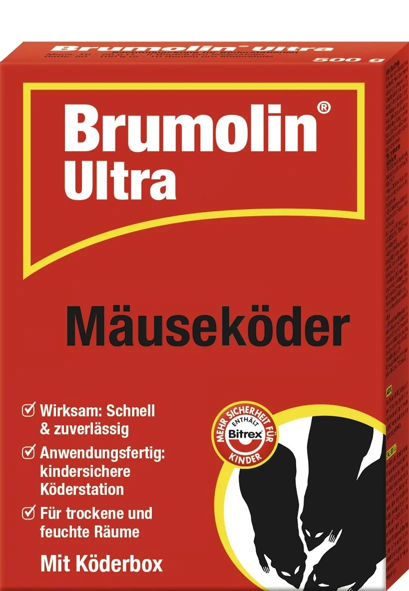 Brumolin Ultra Mäuseköder - 2 Stück - 1