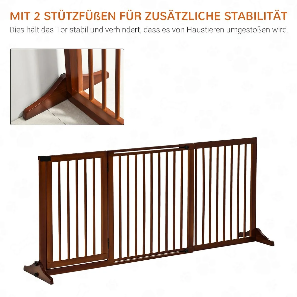 Türschutzgitter Hunde Absperrgitter Schutzgitter Hundegitter Konfigurationsgitter Treppenschutzgitter Hund Hundegitter W - 6