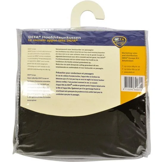 Defa kopfstützenkissen schwarz - 2